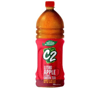 C2 Litro Apple Flavored Green Tea 1L