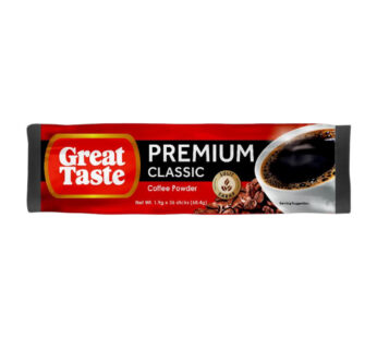 Great Taste Premium Classic Coffee Powder Sticks 36×1.9g