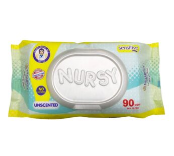 Nursy Baby Wipes Unscented 90s