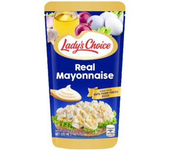 Ladys Choice Real Mayonnaise Pouch 220ml