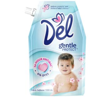 Del Fabric Softener Gentle Protect 1L Refill