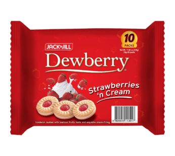 Dewberry Strawberries n Cream Sandwich Cookies 10x33g