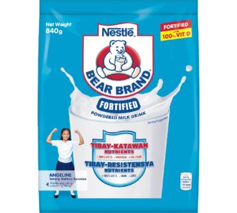 Bear Brand Fortified Powdered Milk Drink 840g