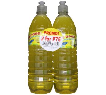 Very Good Dishwashing Liquid Lemon 2x900ml Twin Pack