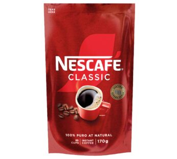 Nescafe Classic Instant Coffee Stand Up Pouch 170g