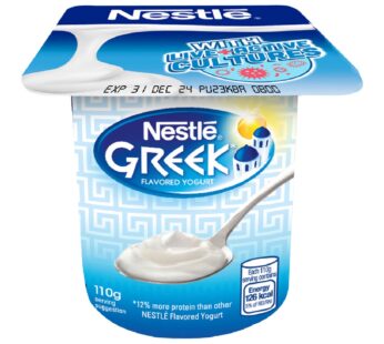 Nestle Yogurt Greek Plain 110g