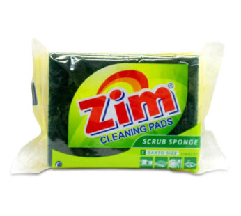 Zim Cleaning Pads Scrub Sponge Sakto Size Singles