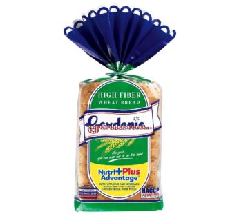 Gardenia High Fiber Wheat Bread Loaf 400g