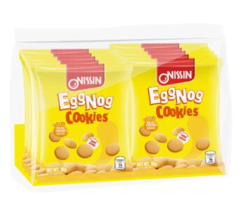 Nissin Eggnog Cookies 10x18g