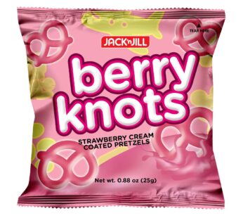 Jack n Jill Pretzels Berry Knots Biscuits 25g