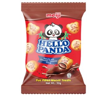 Meiji Hello Panda Chocolate Biscuits Pouch 32g