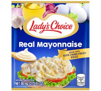 Lady’s Choice Real Mayonnaise Sachet 80ml