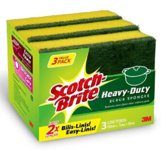 3M Scotch-Brite Heavy Duty Scrub Sponges Value Pack
