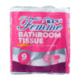Femme Bathroom Tissue Decor 2 Ply 300 sheets 9 Rolls